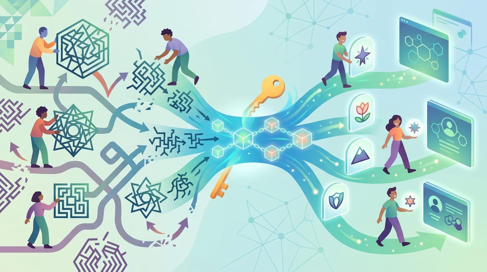 Simplificar las identidades digitales con dominios Blockchain