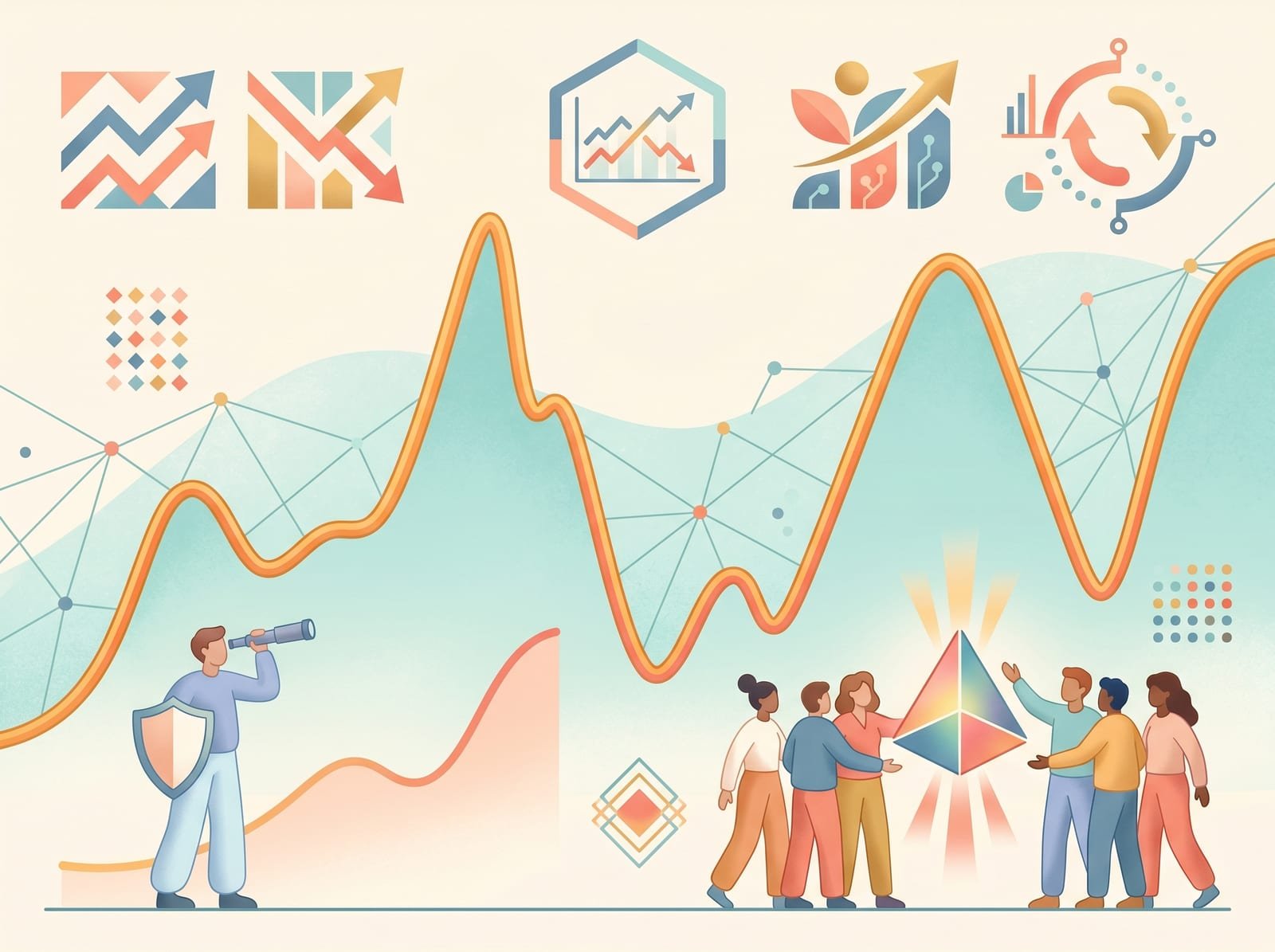 Graph showing Bitcoin price fluctuations