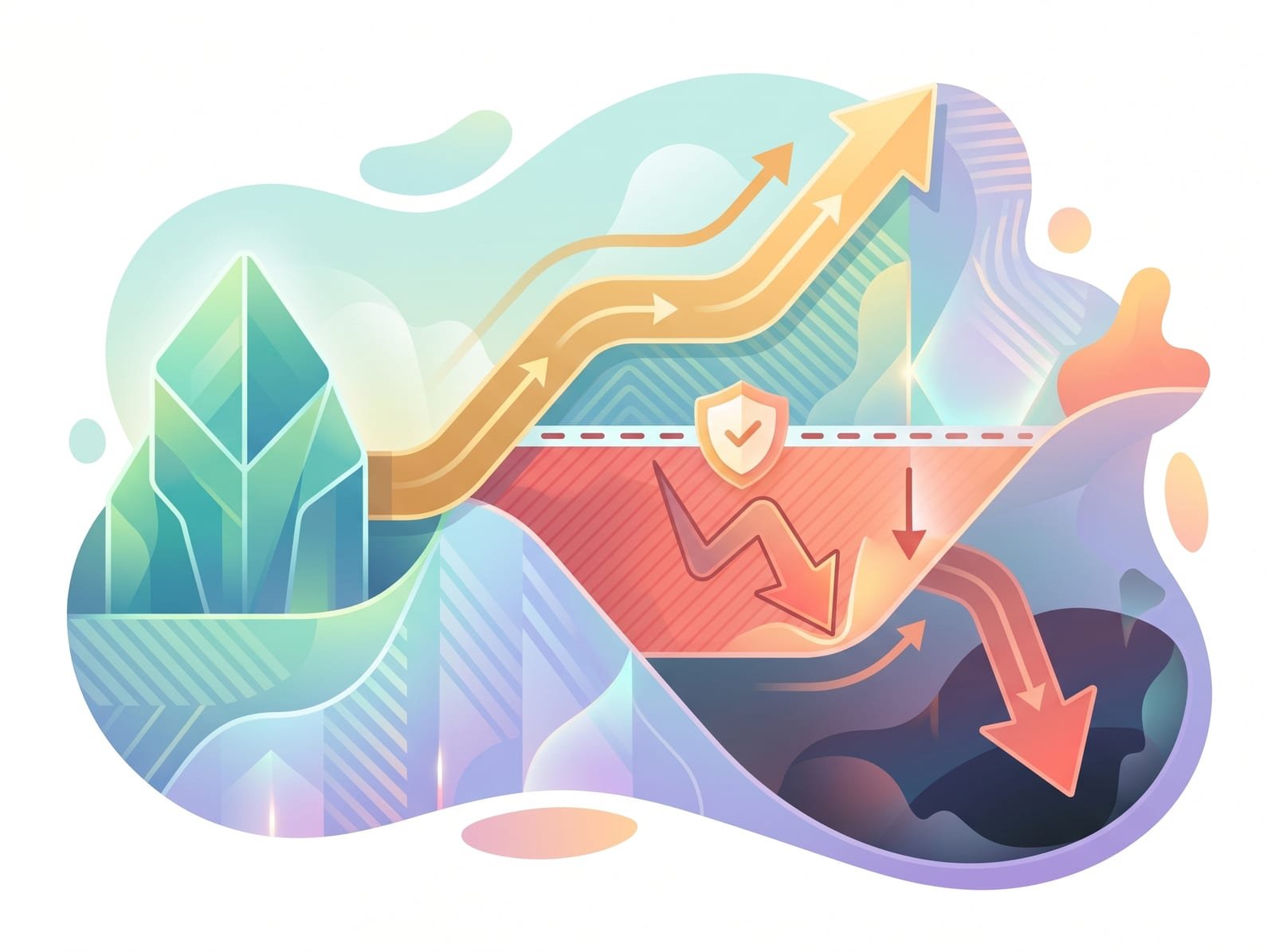 Diagram explaining account risk and stop-loss