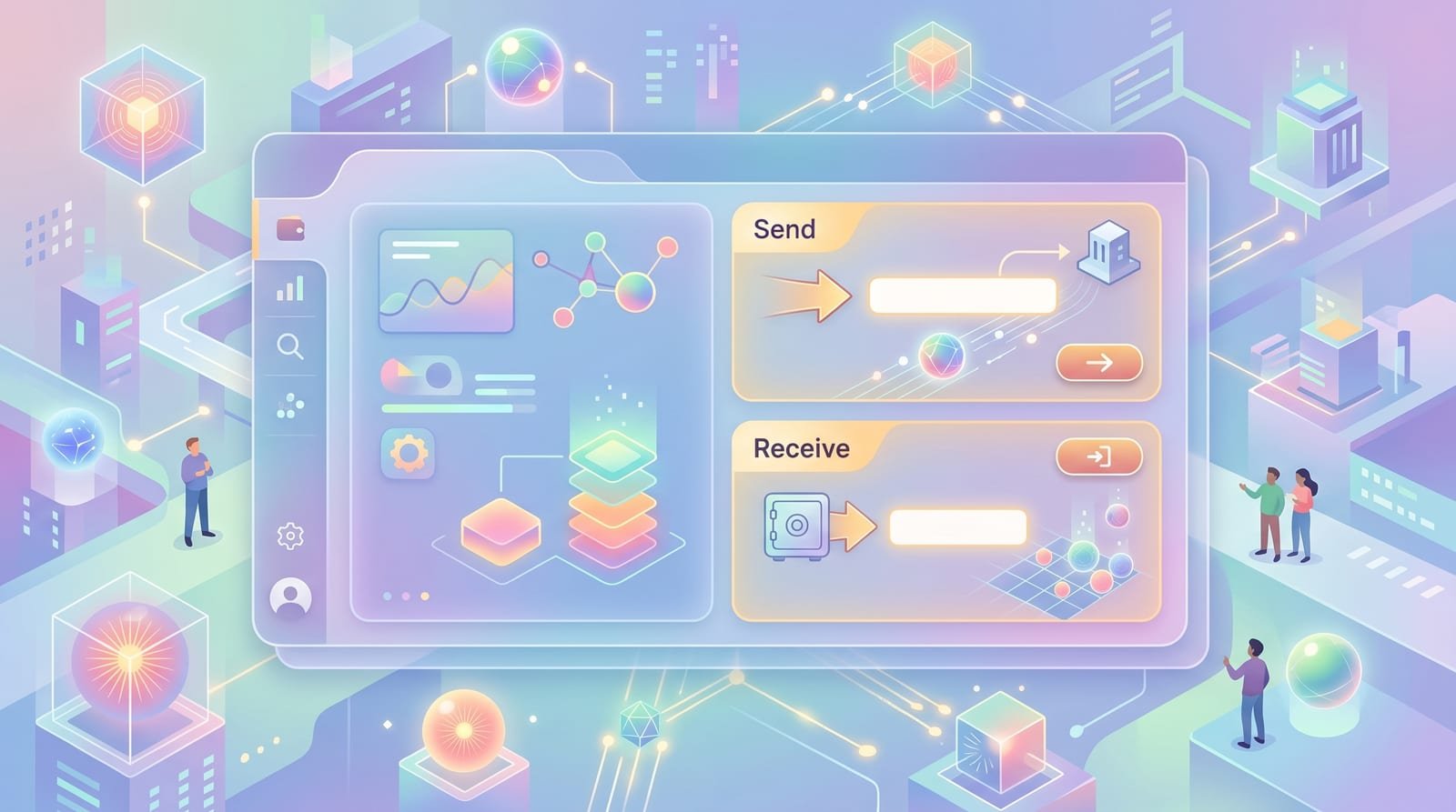 Transacciones con criptomonedas: Envío y recepción