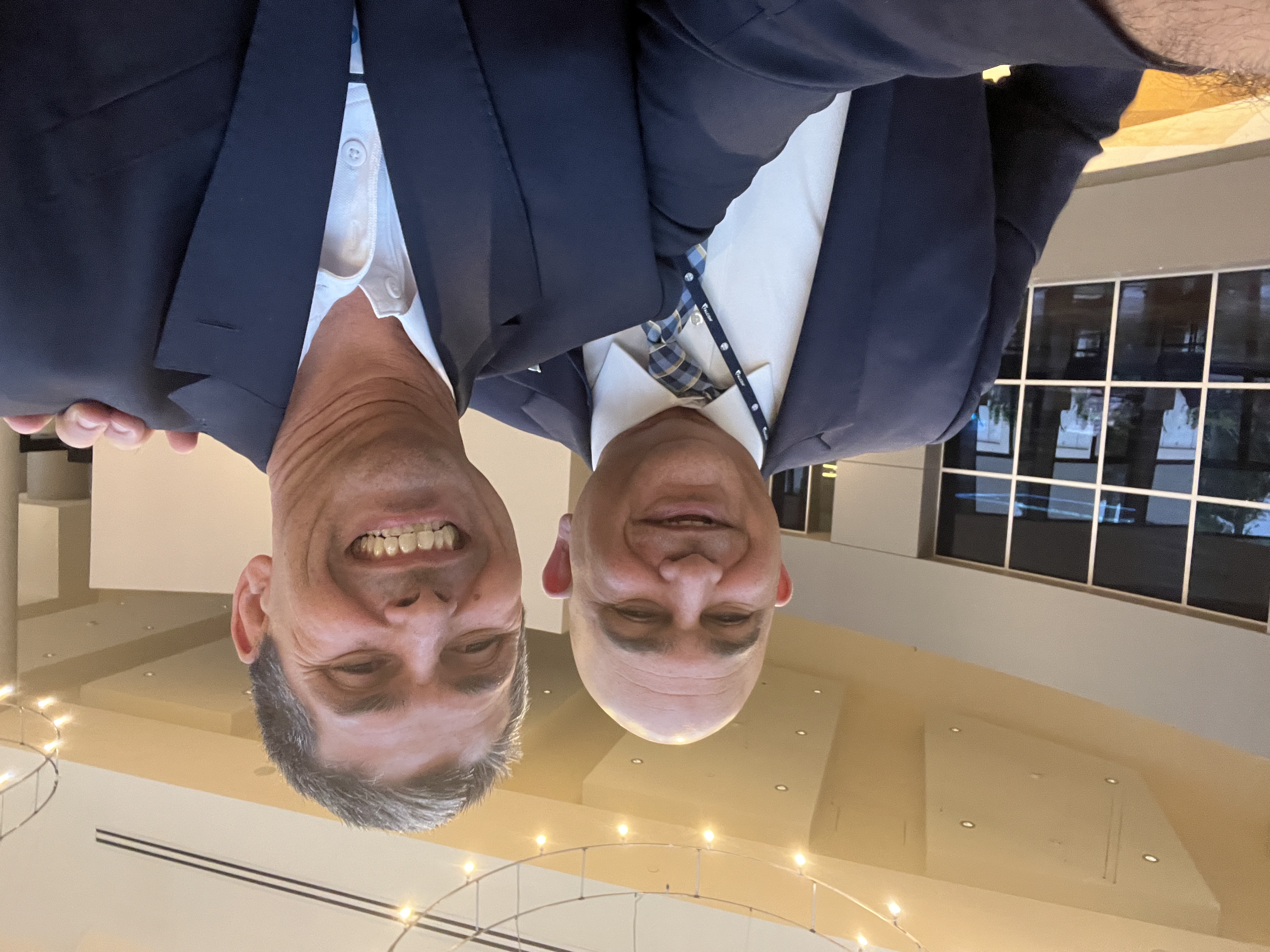 With Regional Director Andy Matevousian